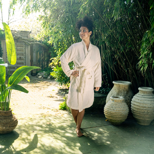 Sale - Kayori Cato - Badjas - XL - Zand