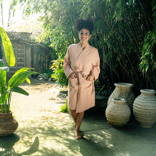 Sale - Kayori Cato - Badjas - L - Nude