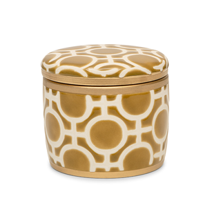 Kayori - Geurkaars - Keramiek - 200gr - Yuzu - Goud