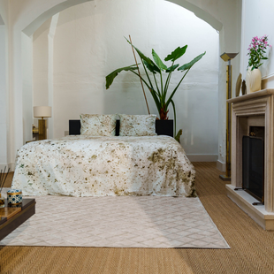 Kayori - Takara - Dekbedovertrek - Satijn - 200/200-220 - Zand