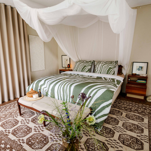 Kayori - Diara - Dekbedovertrek - Katoen - 260/200-220 - Groen