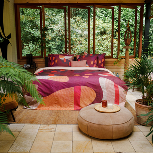 Kayori - Kenya - Dekbedovertrek - Katoen - 240/200-220 - Multi