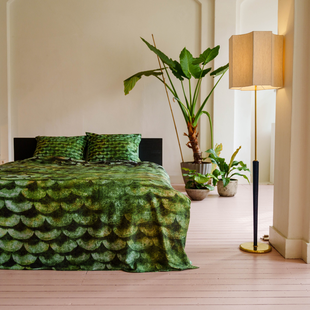 Kayori - Koku - Dekbedovertrek - Satijn - 200/200-220 - Groen