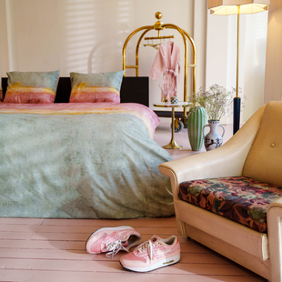 Kayori - Tani - Dekbedovertrek - Katoen - 240/200-220 - Multi