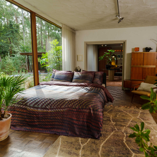 Kayori - Ayana  - Dekbedovertrek - Egyptisch Satijn - 240/200-220 -Rood