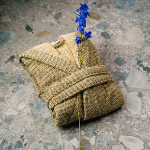 Kayori Furo - Badjas - Katoen - M - Groen