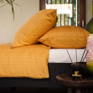 Akemi - Dekbedovertrek - Tencel©  - 260/200-220 - Goud