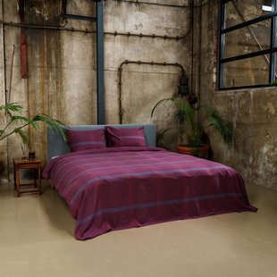 Kagura - Dekbedovertrek - Flanel  - 240/200-220 - Rood