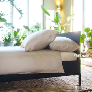 Daiki - Dekbedovertrek - Tencel©  - 200/200-220 - Zilvergrijs