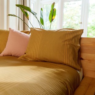 Sale - Sao - Dekbedovertrek - Tencel©  - 260/200-220 - Geel