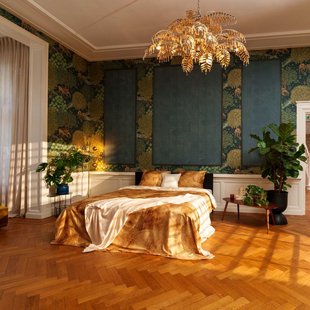 Oji - Dekbedovertrek - Katoensatijn - 140/200-220