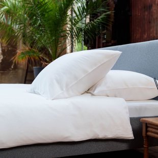 Nikaya - Kussensloop - 2 stuks - 60x70 - Offwhite