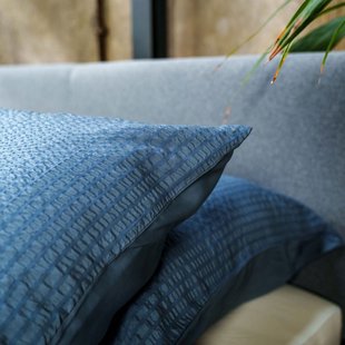 Ochi - Kussensloop - 2 stuks - 60x70 - Denim