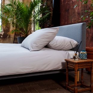 Senju - Kussensloop - 2 stuks - 60x70 - Zilvergrijs