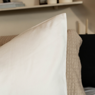 Kayori - Taga - Kussensloop - 2 stuks - 60x70 - Wit