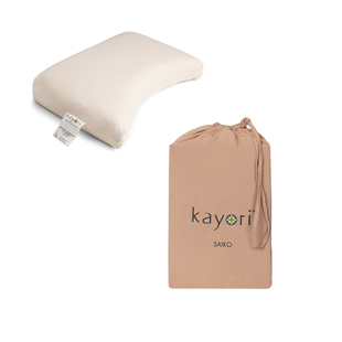 Kayori - Saiko - Kussensloop 10cm 2 stuks - 40x60 - Mokka