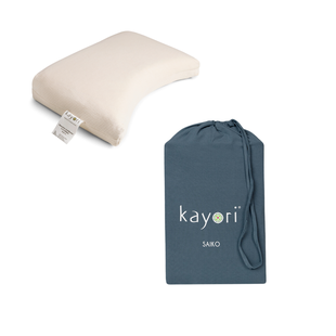 Kayori - Saiko - Kussensloop 10cm 2 stuks - 40x60 - Denim