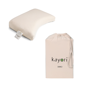 Kayori - Saiko - Kussensloop 10cm 2 stuks - 40x60 - Nude