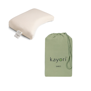 Kayori - Saiko - Kussensloop 10cm 2 stuks - 40x60-Olijfgroen