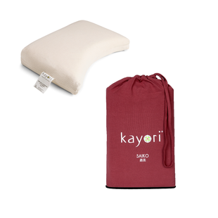 Kayori - Saiko - Kussensloop 10cm 2 stuks - 40x60 - Rood