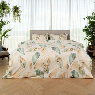 Kayori - Gina - Dekbedovertrek - Katoen - 260/200-220 - Naturel