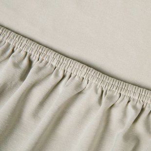 Kayori Biologisch Saiko - Topper Hoeslaken - Jersey - 200x200-220 - Zand