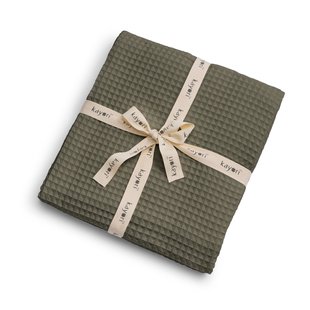 Kayori - Goya - Bedsprei - Katoen - 180/260 - Donkergroen