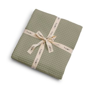 Kayori - Goya - Bedsprei - Katoen - 180/260 - Olijfgroen