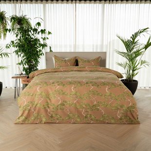 Kayori - Aria - Dekbedovertrek - Katoen - 260/200-220 - Taupe