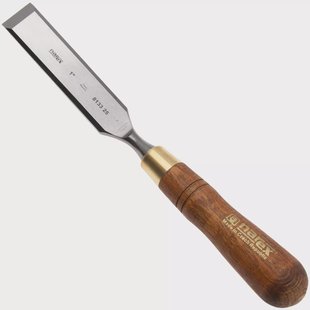 Narex Wood Line Plus Cranked Neck Paring Chisel 813325, steekbeitel met gebogen hals, 25 mm