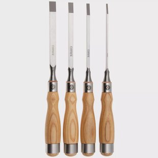 Narex Richter Premium Mortise Chisel Set 863900, schietbeitelset 3-6-9-12 mm, 4-delig
