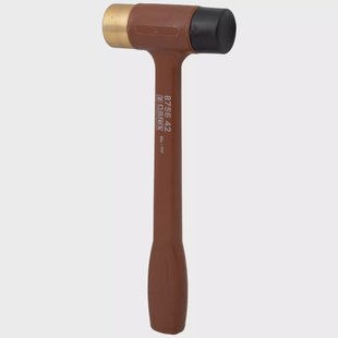 Narex Mallet 875642, montagehamer met messing- en kunststof slagvlakken, 290 mm