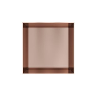 Hotbath &MORE Inbouwbox of inbouwnis - 30x30x10 - frameless - Geborsteld koper PVD BOX030FBCP