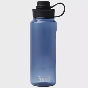 Yeti Yonder Water Bottle 34oz Tether Cap, Navy Blue, waterfles met lusdop, 1L