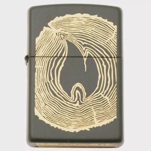Zippo Wood Ring Design Matte 48959-000002, aansteker