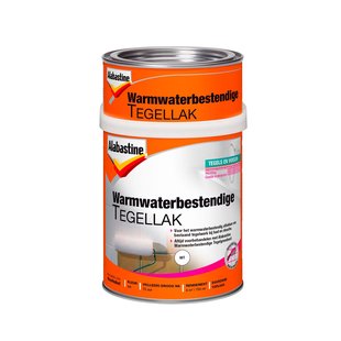 Alabastine Warmwaterbestendige Tegellak Wit 750ml