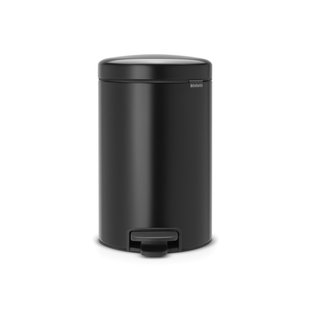 Brabantia Prullenbak Newicon 12l Matt Black
