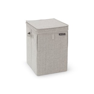 Brabantia Wasmand Met Deksel Stapelbaar 35l Grey