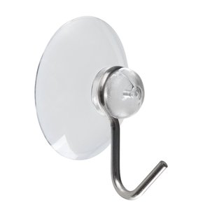 Haak Met Zuignap 6x1 Transparant