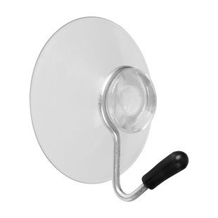 Haak Met Zuignap 6x1 Transparant