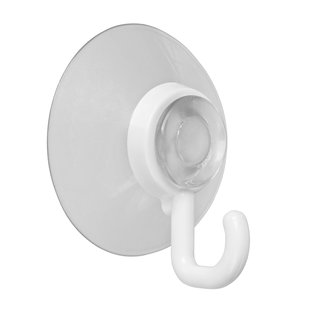 Haak Met Zuignap Wit