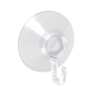 Haak Met Zuignap Transparant