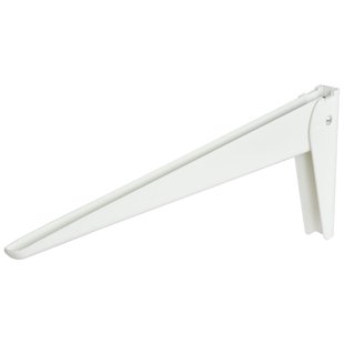 Duraline Plankdrager Opvouwbaar Wit 40cm