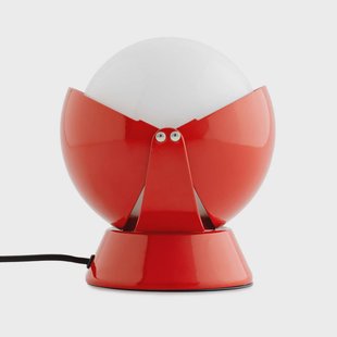 Buonanotte LED tafellamp, rood, metaal Stilnovo - Woonkamer - Designer - 1 lamp