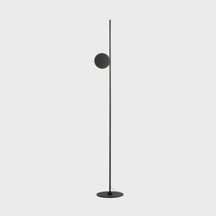 Kimia LED vloerlamp, zwart, hoogte 190 cm Stilnovo - Woonkamer - Designer - Metaal