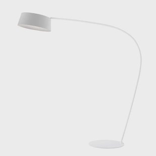 Oxygen FL1 LED-booglamp, wit, 212 cm Stilnovo - Woonkamer - Designer - Metaal - 1 lamp