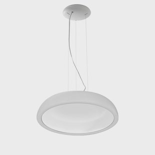 Reflexio LED hanglamp, wit, Ø 46 cm Stilnovo - Woonkamer - Designer - Metaal - 1 lamp
