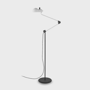 Topo LED vloerlamp, wit, hoogte 140 cm Stilnovo - Woonkamer - Designer - Metaal - 1 lamp