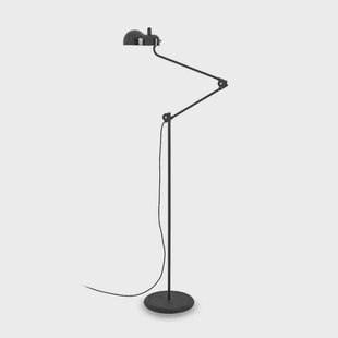 Topo LED vloerlamp, zwart, hoogte 140 cm Stilnovo - Woonkamer - Designer - Metaal - 1 lamp