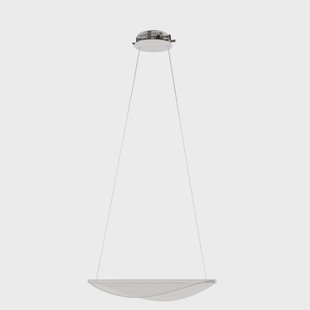 Diphy LED hanglamp, lengte 53,6 cm, wit Stilnovo - Woonkamer - Designer - Kunststof - 1 lamp